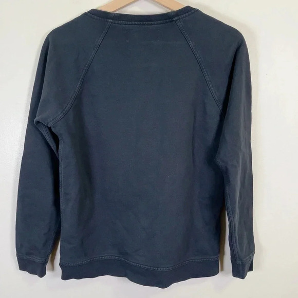 Everlane The Crew Sweatshirt Cotton In Black Color - Picture 13 of 13